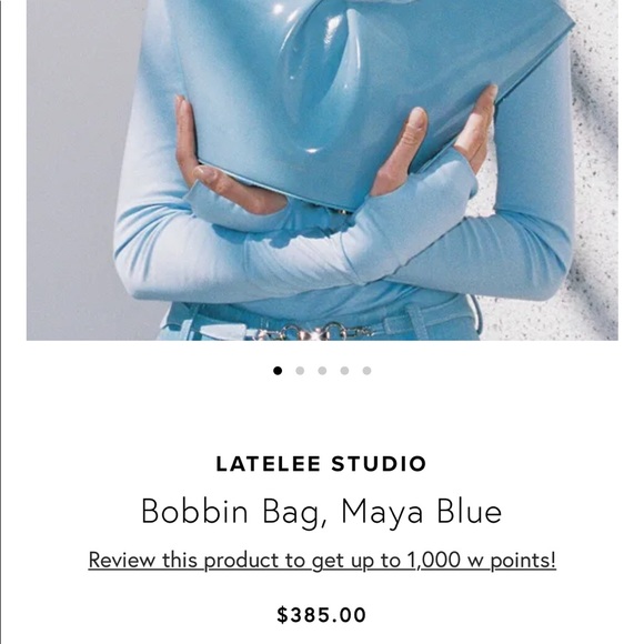 Wconcept LATELEE STUDIO
Bobbin Bag, Maya Blue - Picture 2 of 8